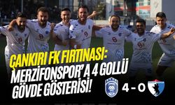 Çankırı FK Fırtınası: Merzifonspor’a 4 Gollü Gövde Gösterisi!
