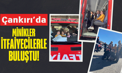 Çankırı’da Minikler İtfaiyecilerle Buluştu!