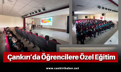 Çankırı’da Öğrencilere Özel Eğitim