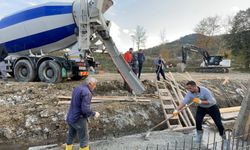 Doğalgaz Projesinde Temel Atıldı, Boru Hattı Çalışmaları Sürüyor