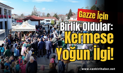 Gazze İçin Birlik Oldular: Kermese Yoğun İlgi!