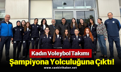 Kadın Voleybol Takımı Şampiyona Yolculuğuna Çıktı!