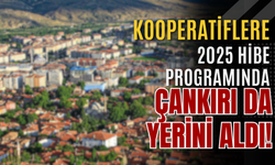 Kooperatiflere 2025 Hibe Programında Çankırı da Yerini Aldı!