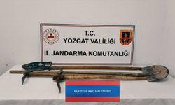 Mezrada Gizli Kazı Yaparken Jandarmaya Yakalandılar!