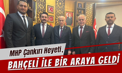 MHP Çankırı Heyeti, Bahçeli ile Bir Araya Geldi