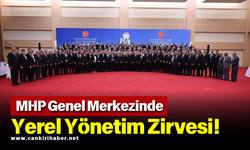 MHP Genel Merkezinde Yerel Yönetim Zirvesi!