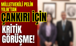 Milletvekili Pelin Yılık’tan Çankırı İçin Kritik Görüşme!