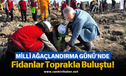 Milli Ağaçlandırma Günü’nde Fidanlar Toprakla Buluştu!