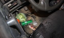 Otomobil Sulama Kanalına Uçtu: 2 Yaralı