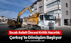 Sıcak Asfalt Öncesi Kritik Hazırlık: Çerkeş’te Dönüşüm Başlıyor