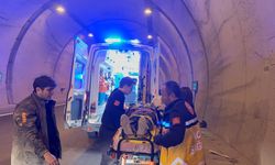 Tünelde Motosiklet Kazası: 1 Yaralı