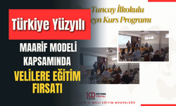 Türkiye Yüzyılı Maarif Modeli Kapsamında Velilere Eğitim Fırsatı