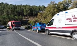 Virajı Alamayan Sürücü 10 Metrelik Kanala Düştü