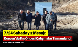 7/24 Sahadayız Mesajı: Korgun’da Kış Öncesi Çalışmalar Tamamlandı