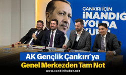 Ak Gençlik Çankırı'ya Genel Merkezden Tam Not
