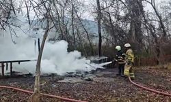 Alabalık Tesisinde Yangın: Kamelya Küle Döndü
