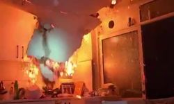 Alevlerin Ortasında Ölümle Burun Buruna Geldiler