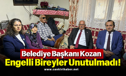 Belediye Başkanı Kozan Engelli Bireyler Unutulmadı!