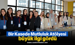 Bir Kasede Mutluluk Atölyesi büyük ilgi gördü