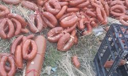 Boş Araziye Atılan Et Ürünleri Yetkilileri Harekete Geçirdi!