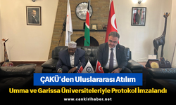 ÇAKÜ’den Uluslararası Atılım: Umma ve Garissa Üniversiteleriyle Protokol İmzalandı