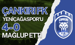 Çankırı FK Yeniçağaspor’u 4-0 Mağlup Etti!
