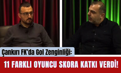 Çankırı FK’da Gol Zenginliği: 11 Farklı Oyuncu Skora Katkı Verdi!