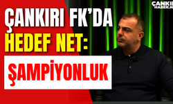 Çankırı FK’da Hedef Net: Şampiyonluk