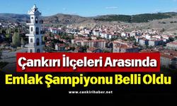Çankırı İlçeleri Arasında Emlak Şampiyonu Belli Oldu