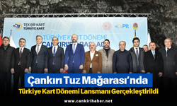 Çankırı Tuz Mağarası’nda Türkiye Kart Dönemi Lansmanı Gerçekleştirildi