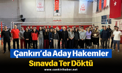 Çankırı’da Aday Hakemler Sınavda Ter Döktü