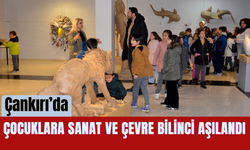 Çankırı’da Çocuklara Sanat ve Çevre Bilinci Aşılandı