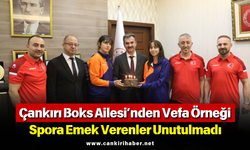 Spora Emek Verenler Unutulmadı: Çankırı Boks Ailesi’nden Vefa Örneği