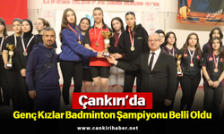 Çankırı’da Genç Kızlar Badminton Şampiyonu Belli Oldu