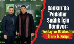 Çankırı'da Pedallar Sağlık İçin Dönüyor: Yeşilay ve 18 Vites’ten Örnek İş Birliği