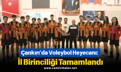Çankırı’da Voleybol Heyecanı: İl Birinciliği Tamamlandı