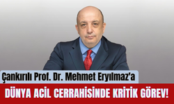 Çankırılı Prof. Dr. Mehmet Eryılmaz'a Dünya Acil Cerrahisinde Kritik Görev!