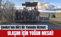 Çankırı’nın Dört Bir Yanında Hizmet: Ulaşım İçin Yoğun Mesai!