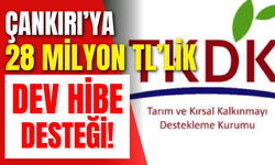 Çankırı’ya 28 Milyon TL’lik Dev Hibe Desteği!