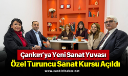 Çankırı’ya Yeni Sanat Yuvası: Özel Turuncu Sanat Kursu Açıldı