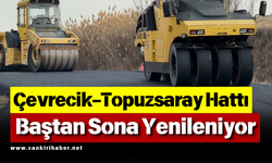 Çevrecik–Topuzsaray Hattı Baştan Sona Yenileniyor