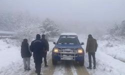 Eflani ve Safranbolu’da 89 Köy Yolu Kar Nedeniyle Kapalı