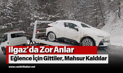Eğlence İçin Gittiler, Mahsur Kaldılar: Ilgaz’da Zor Anlar