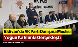 AK Parti Eldivan İlçe Danışma Meclisi Toplandı