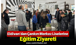 Eldivan’dan Çankırı Merkez Liselerine Eğitim Ziyareti