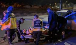 Gazeteciye engel oldu, alkolmetreyi üflemek istemedi!