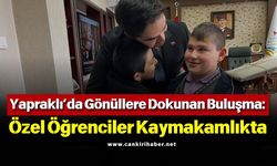 Yapraklı’da Gönüllere Dokunan Buluşma: Özel Öğrenciler Kaymakamlıkta