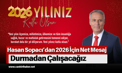 Hasan Sopacı’dan 2026 İçin Net Mesaj: Durmadan Çalışacağız
