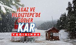 Ilgaz ve Yıldıztepe’de Gözler Kar Yağışında