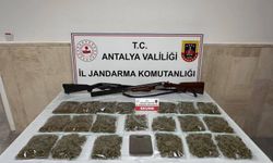 Jandarmadan Büyük Darbe: Kilolarca Skunk Yakalandı!